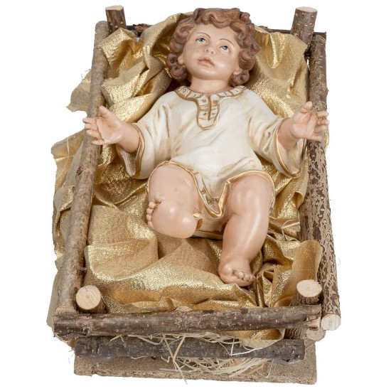 Gesù bambino serie 53 cm Euromarchi da esterno per presepe