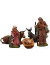 Natività 5 soggetti serie cm 15 per presepe Mondo Presepi