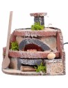 copy of Forno per fornaio con luce effetto fuoco cm 12x11x12,5 h