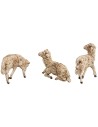 Set of 12 sheep for 8 cm figurines