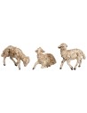 Set of 12 sheep for 8 cm figurines