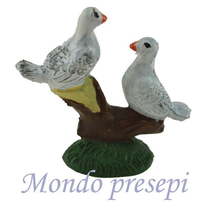 Pareja de palomas Mundo Belenes