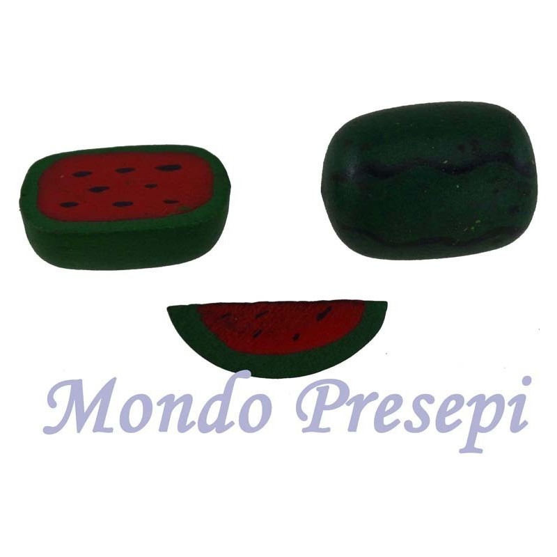 Set 3 cocomeri cm 2,3 Mondo Presepi