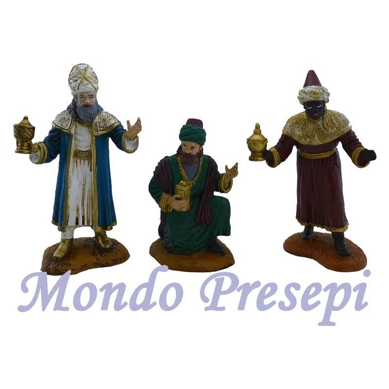 Tres Reyes Magos de 15 cm Oliver Mondo Pesebres