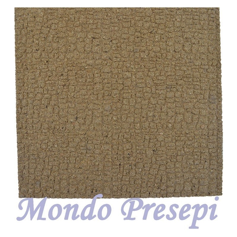 Panel piedras mignon Cm 25x25x1 Mundo Belenes