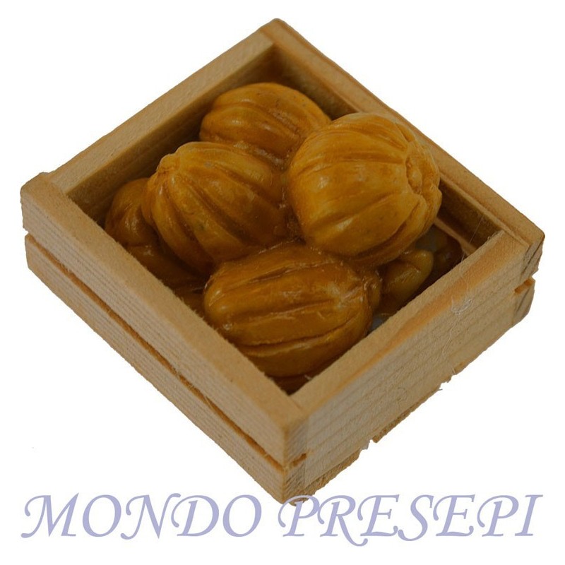 Caja lux melones cm 3x2,8 Mundo Pesebres