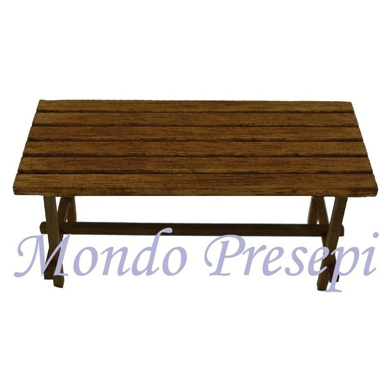 Mesa de madera cm 13x6x6 Mundo Belenes