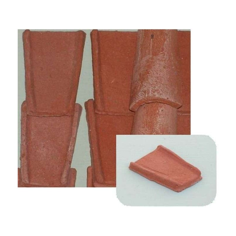 Tejas Romanas de terracota mm 34x45 disponible en: Mondo