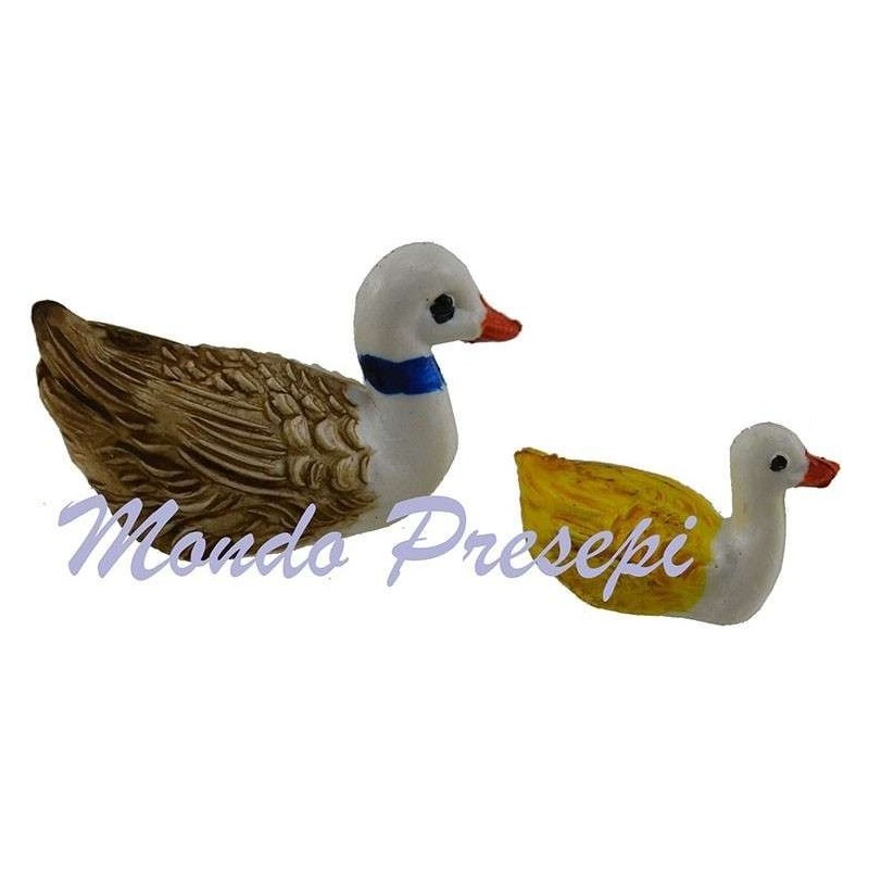 Set of 2 cm 2 ducklings