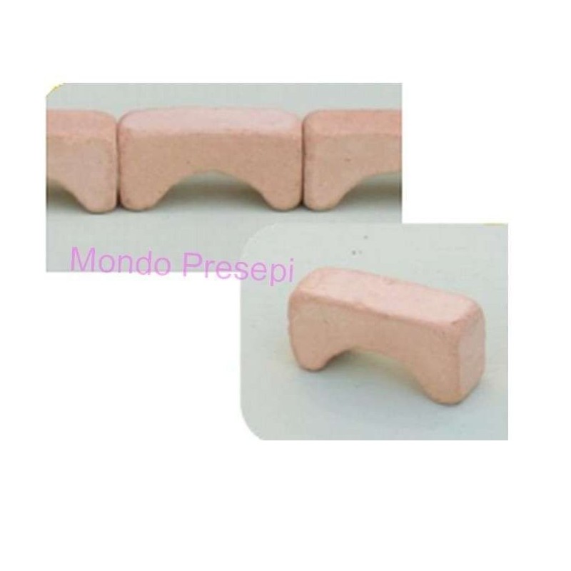 Arquetas de terracota B. mm 10X21X7 disponibles