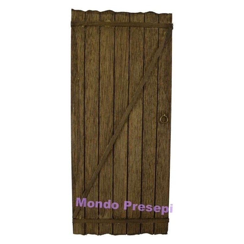 Puerta de madera cm 7x5x15 h. Mundo Belenes