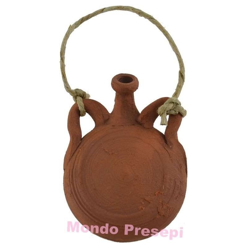 Borraccia in terracotta cm 3,5 Mondo Presepi