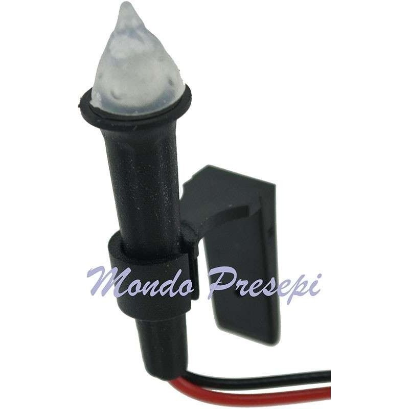 Antorcha parpadeante a led 8 mm 12v. - TAR8 Mundo