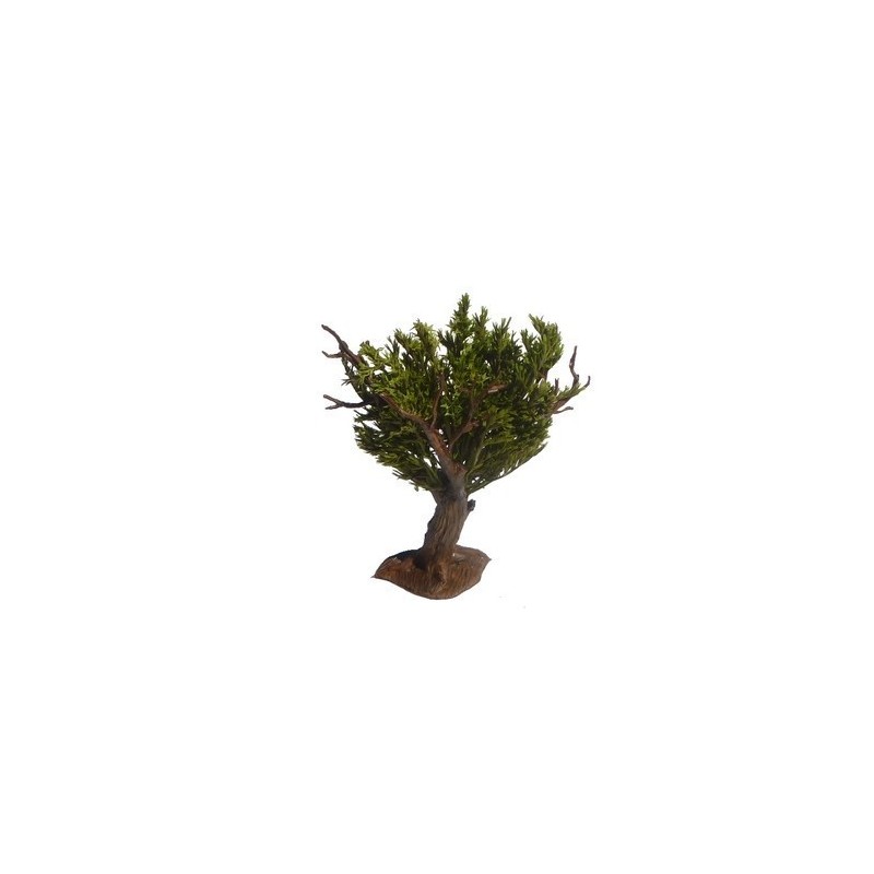 Árbol hojas verdes Oliver 14 cm Mundo Belenes