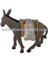 Donkey with bags of flour