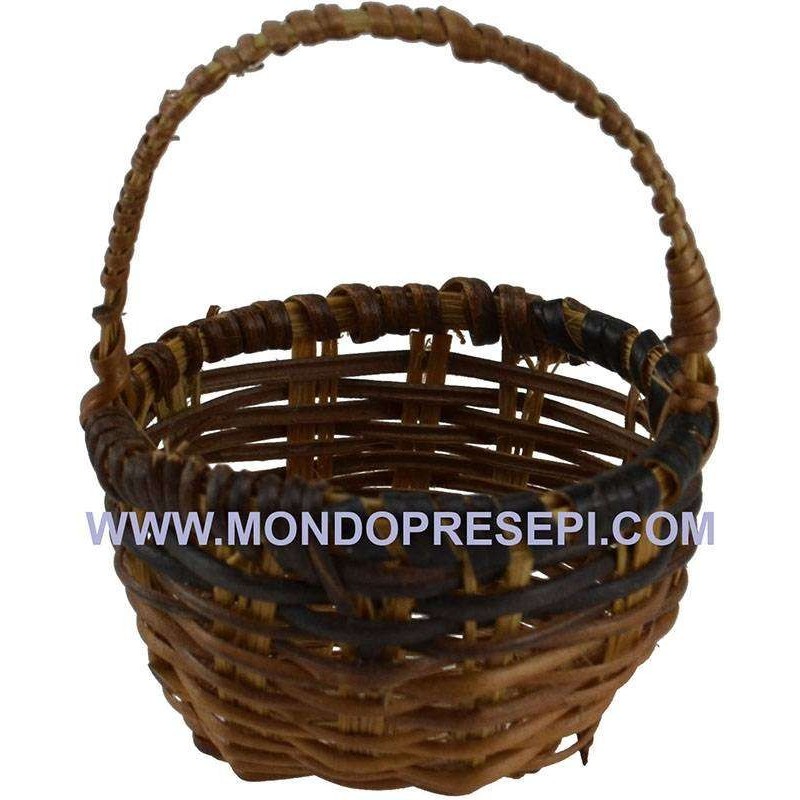 Wicker basket ø 5 cm