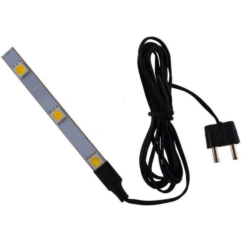 Tira de 3 luces LED de 3-3,5V. Disponible en los colores: Mondo Presepi.