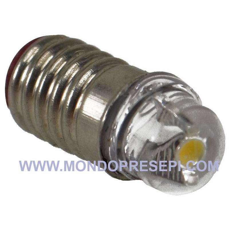 Led 3-3,5 V. E5,5 luz cálida difusa Mundo Belenes