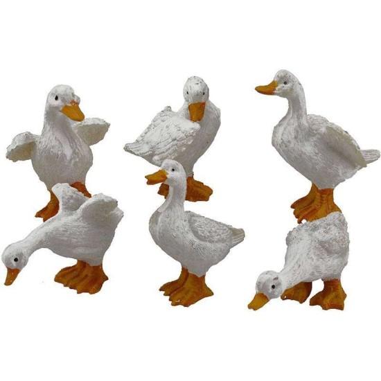 Set 6 Geese 5-6 cm