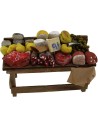 Salami and cheese counter cm 12x6x5,5 h.