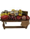 Salami and cheese counter cm 12x6x5,5 h.