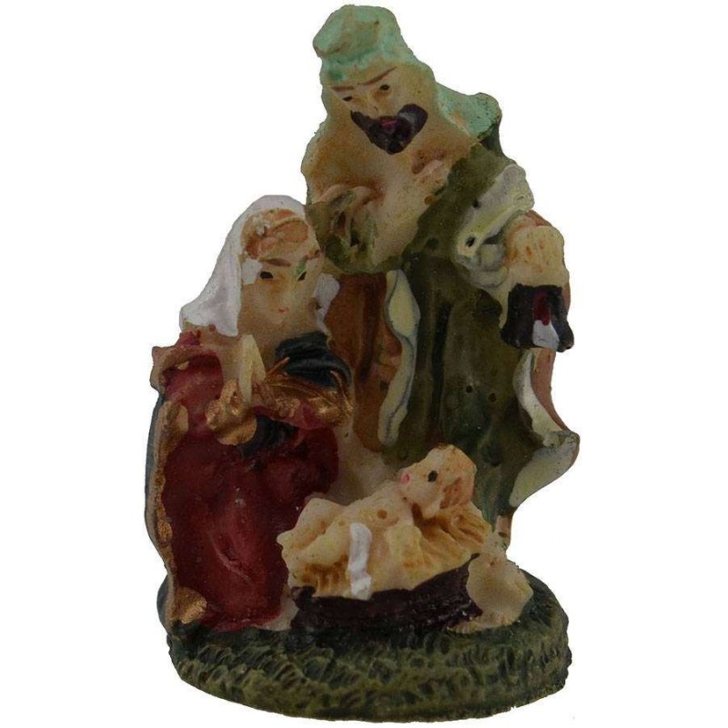 Nativity 3 cm in resin