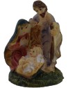 Set of 6 nativity scenes 3 cm in resin for cribs