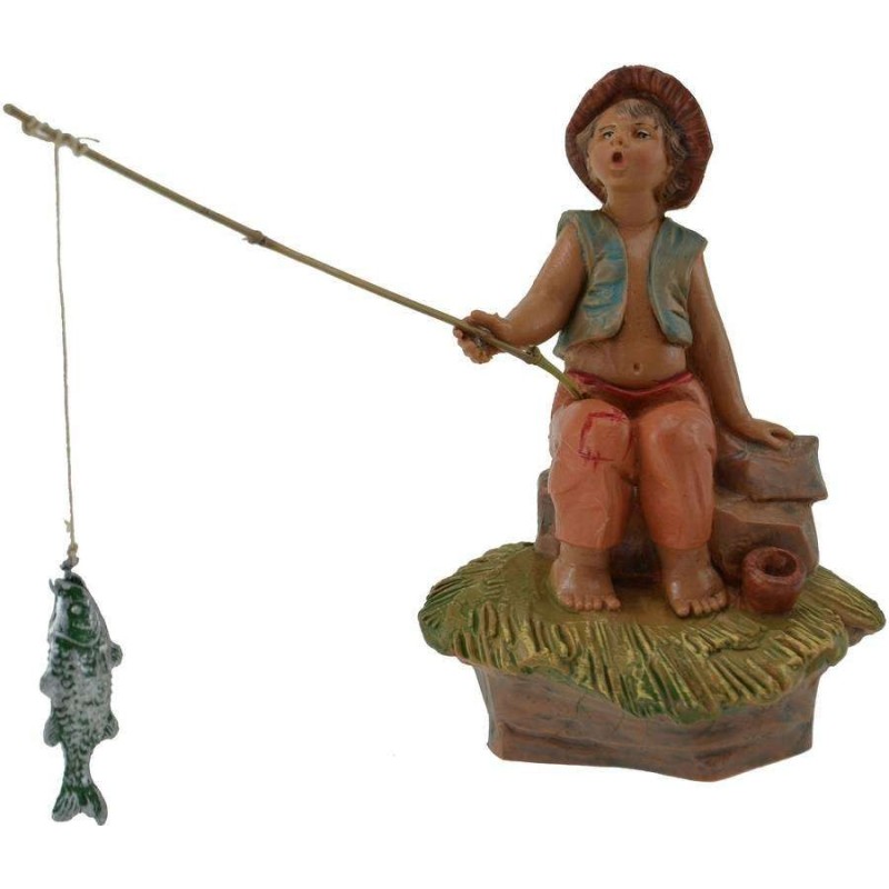 Fisherman boy 12 cm Fontanini